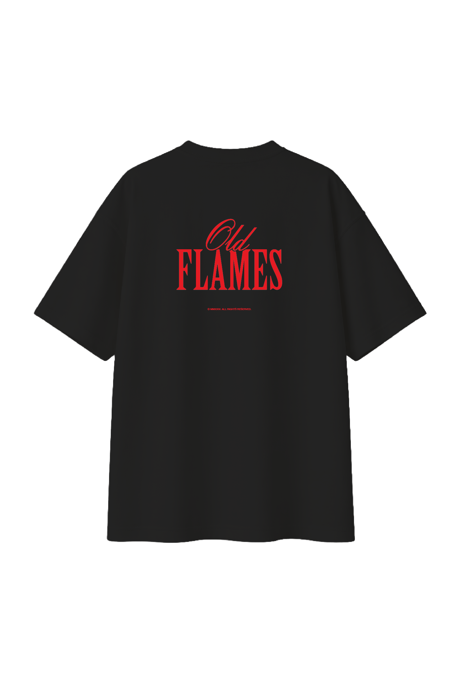 La Roux - OLD FLAMES BLACK T-SHIRT