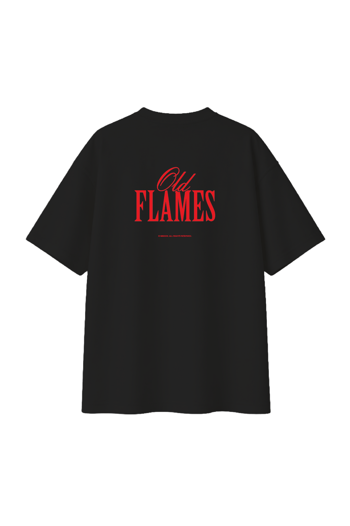 La Roux - OLD FLAMES BLACK T-SHIRT