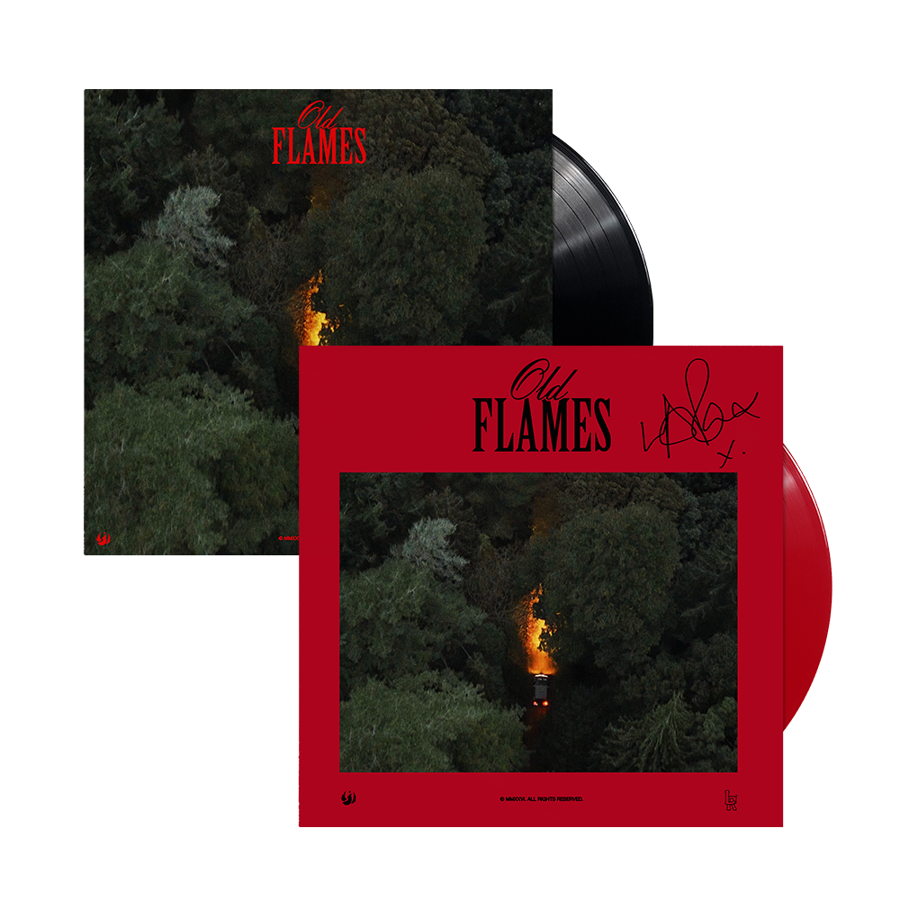 OLD FLAMES RED VINYL + BLACK VINYL