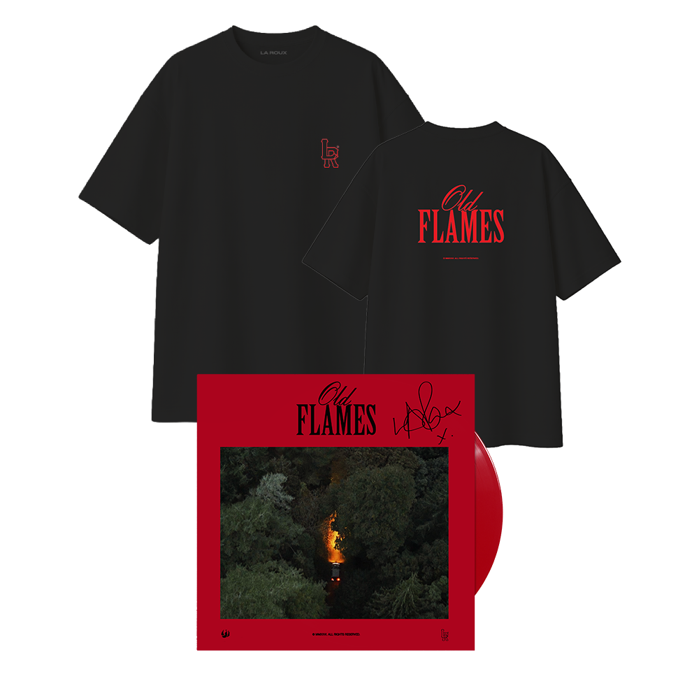 OLD FLAMES RED VINYL + T-SHIRT
