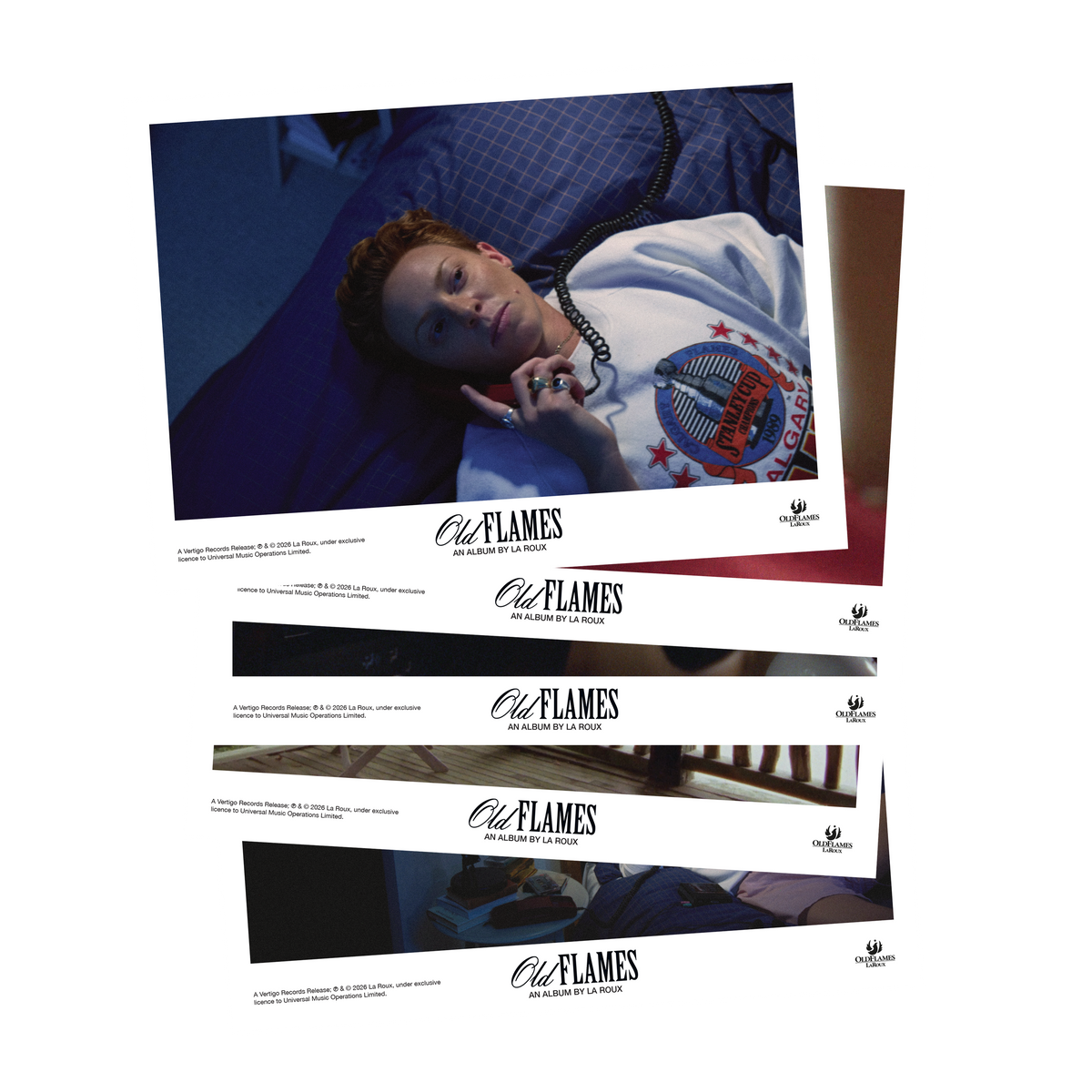 OLD FLAMES SIGNED RED VINYL + CD + CASSETTE